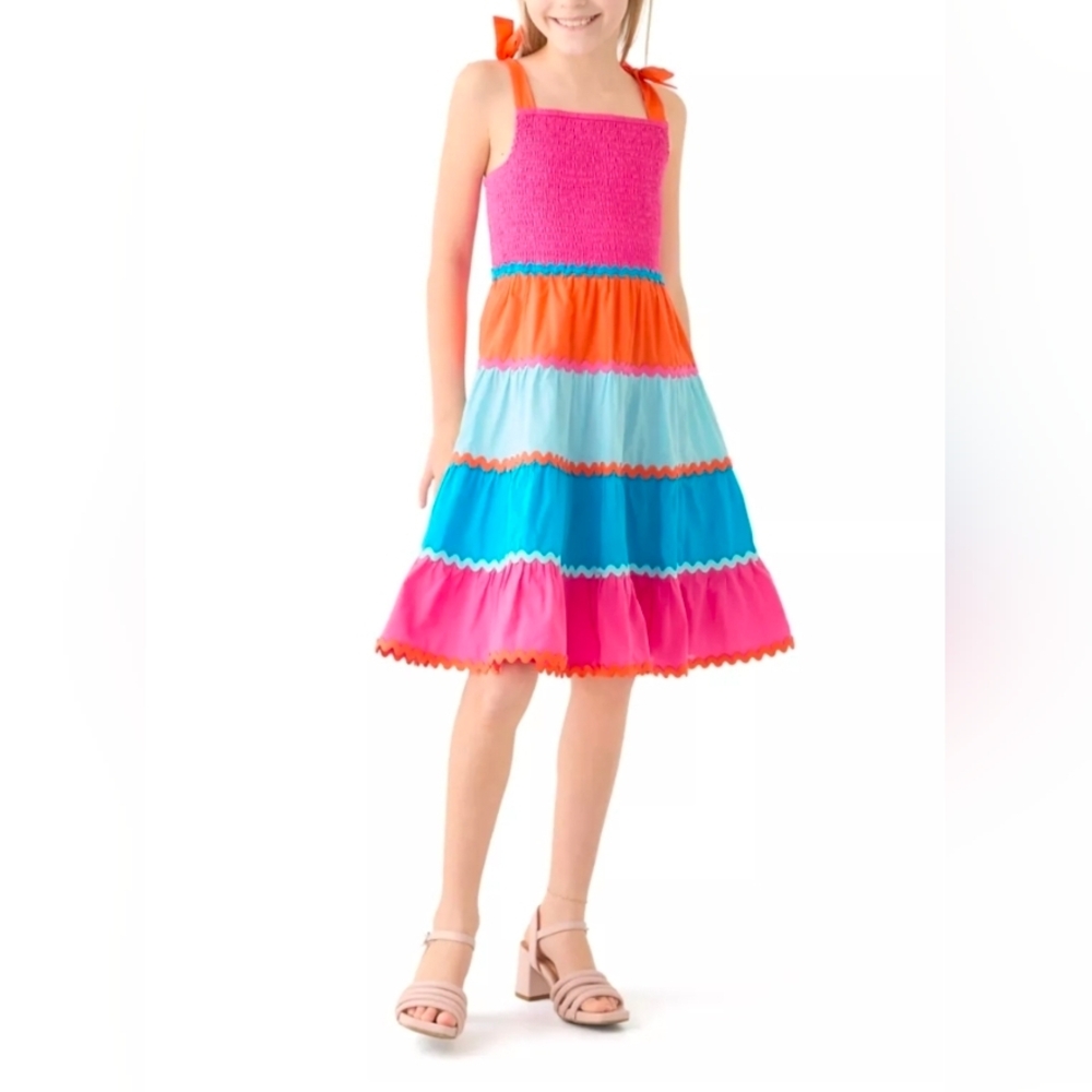 Crown & Ivy - Girls' Colorful Sundress